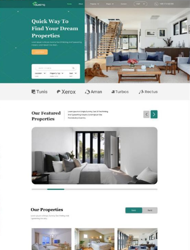 Aming Home web site