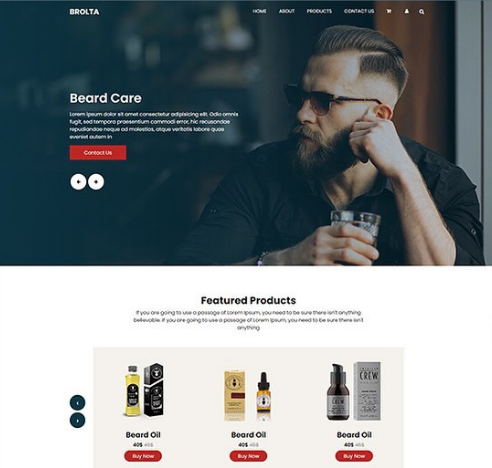 BROLTA Care web site