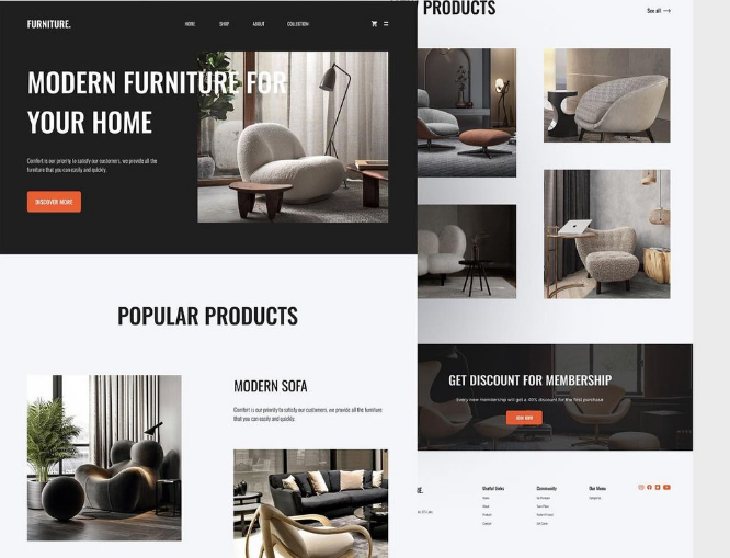 FURNITURE Home web site