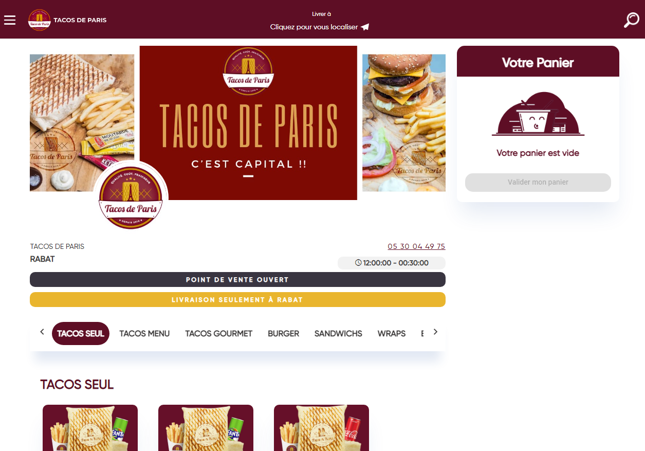 Tacos de Paris