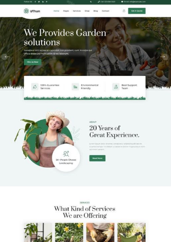 Uthan Plant web site